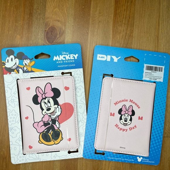 Disney Other - Disney Minnie Mouse Pink Passport Covers. Sold per piece.